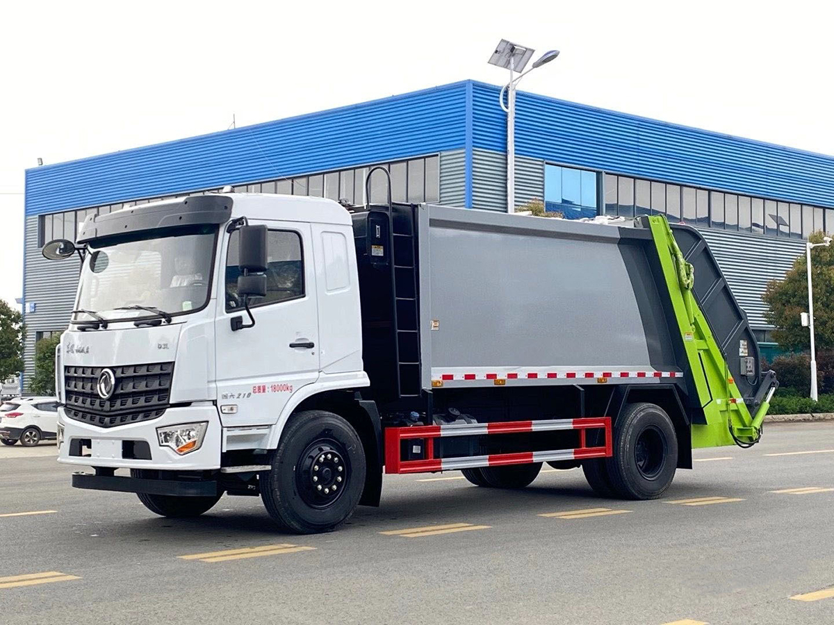 湖北耀邦環境產業有限公司生產東風天錦壓縮式垃圾車